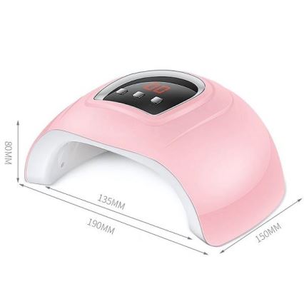 Lampada UV per unghie 54W/5V rosa