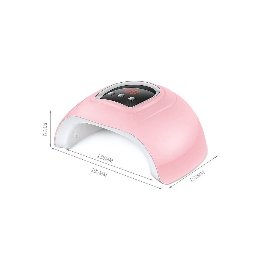 Lampada UV per unghie 54W/5V rosa