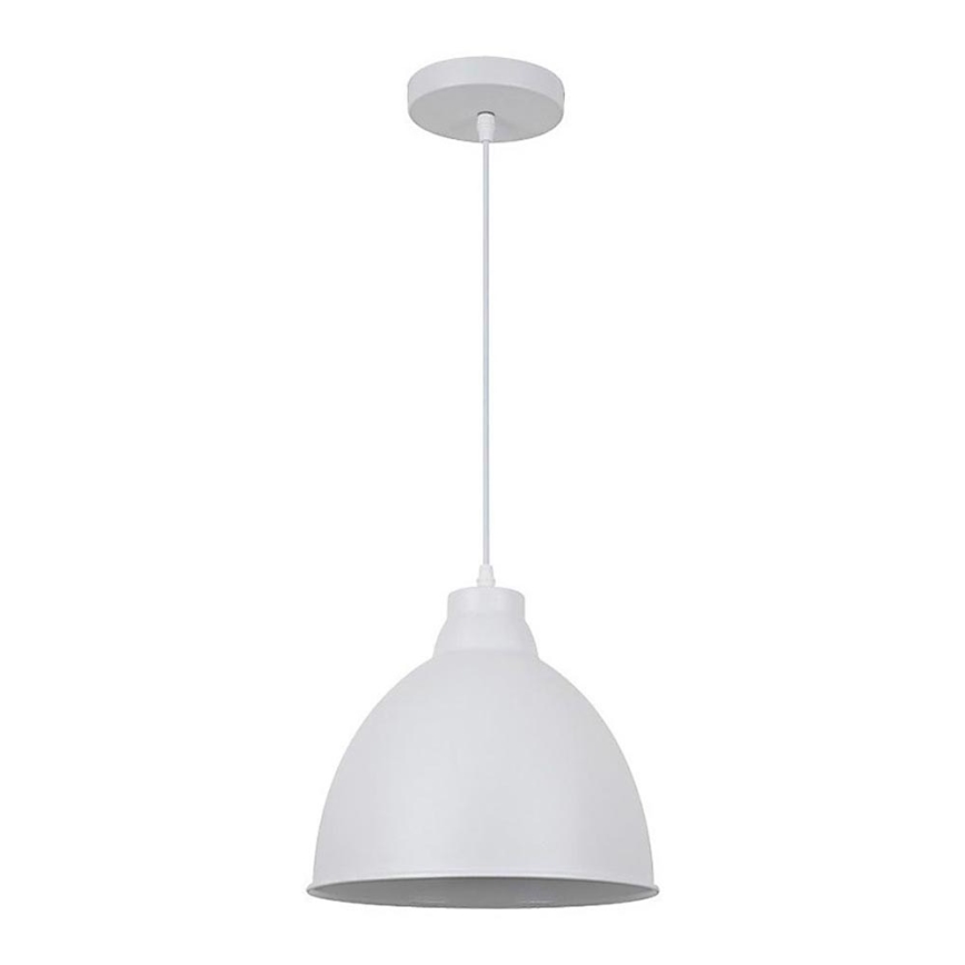 1xe27 26cm Bianco 60w 230v Lampadario vOPyNm08nw