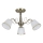 Lampadario a barra LOSANNA 3xE14/40W/230V in ottone