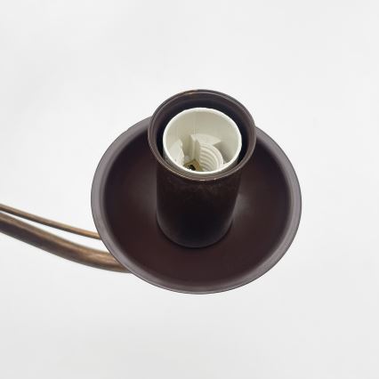 Lampadario a catena ANTON 3xE14/15W/230V finitura bronzo