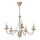 Lampadario a catena ANTON 5xE14/60W/230V beige