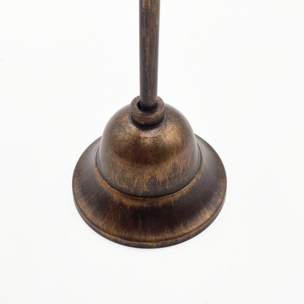 Lampadario a catena ANTON 6xE14/60W/230V bronzo