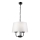 Lampadario a catena BRITTA 3xE27/60W/230V