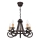 Lampadario a catena FAUST 5xE14/15W/230V