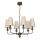 Lampadario a catena GRENADA 6xE14/15W/230V beige