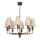 Lampadario a catena GRENADA 8xE14/15W/230V beige