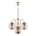Lampadario a catena  HERO 3xE14/40W/230V oro