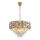 Lampadario a catena LUXURIA 9xE14/40W/230V oro