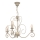 Lampadario a catena MAURO 3xE14/15W/230V beige