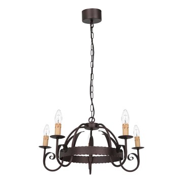 Lampadario a catena REN 5xE14/15W/230V