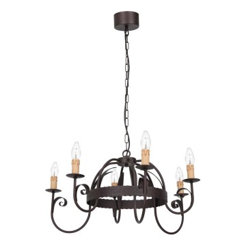 Lampadario a catena REN 6xE14/15W/230V