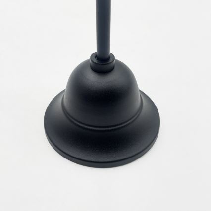 Lampadario a catena RETRO 3xE27/60W/230V nero/bianco
