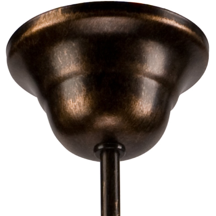 Lampadario a catena RETRO II 5xE27/60W/230V, nero patinato