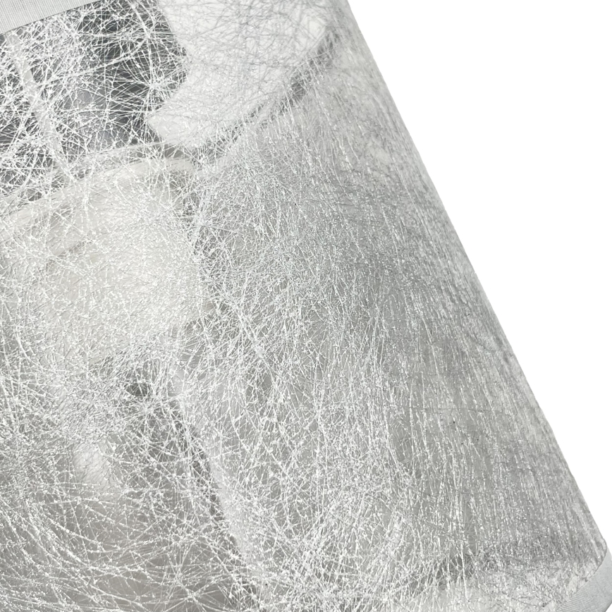 Lampadario a catena ROSA 3xE27/60W/230V nero/grigio