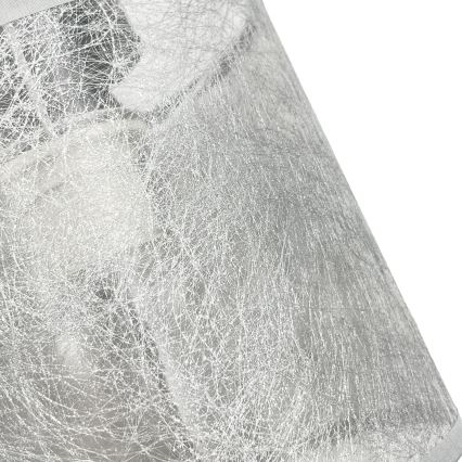 Lampadario a catena ROSA 5xE27/60W/230V nero/grigio