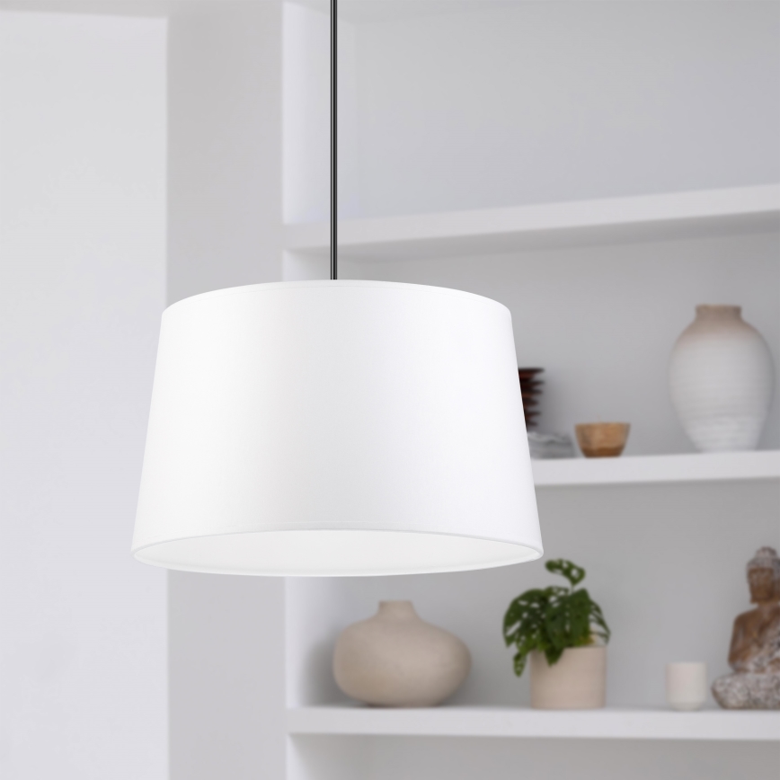 Lampadario a cavo AIDA 1xE27/60W/230V Ø 35 cm rovere/noce/bianco