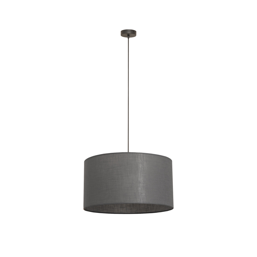 Lampadario a cavo ALBA 1xE27/15W/230V Ø 45 cm grigio