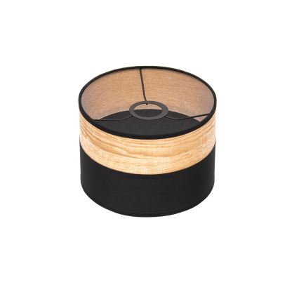 Lampadario a cavo ALBA 3xE27/15W/230V nero/marrone