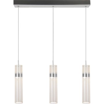 Lampadario a cavo AMBIENTE 3xLED/6W/230V 3000/4000/6000K cromo lucido