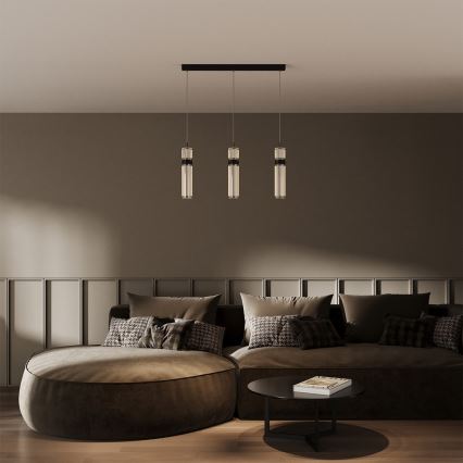 Lampadario a cavo AMBIENTE 3xLED/6W/230V 3000/4000/6000K cromo lucido