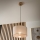 Lampadario a cavo ANTONIO 1xE27/60W/230V rovere