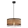 Lampadario a cavo ARDI 1xE27/40W/230V marrone/nero