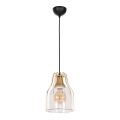 Lampadario a cavo ARIA 1xE27/60W/230V oro