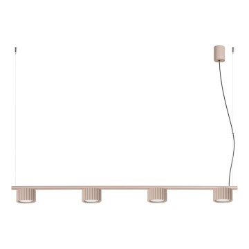 Lampadario a cavo AURA 4xGX53/10W/230V taupe