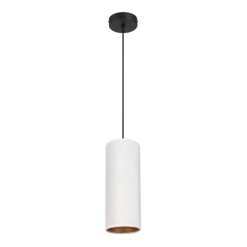 Lampadario a cavo AVALO 1xE27/60W/230V bianco/rame