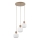 Lampadario a cavo BALLO 3xE14/10W/230V beige