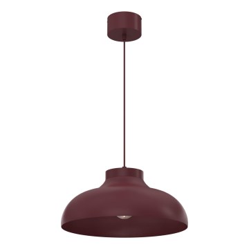 Lampadario a cavo BASCA 1xE27/15W/230V bordeaux