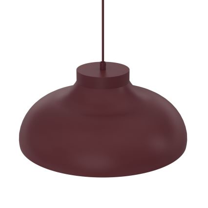 Lampadario a cavo BASCA 1xE27/15W/230V bordeaux