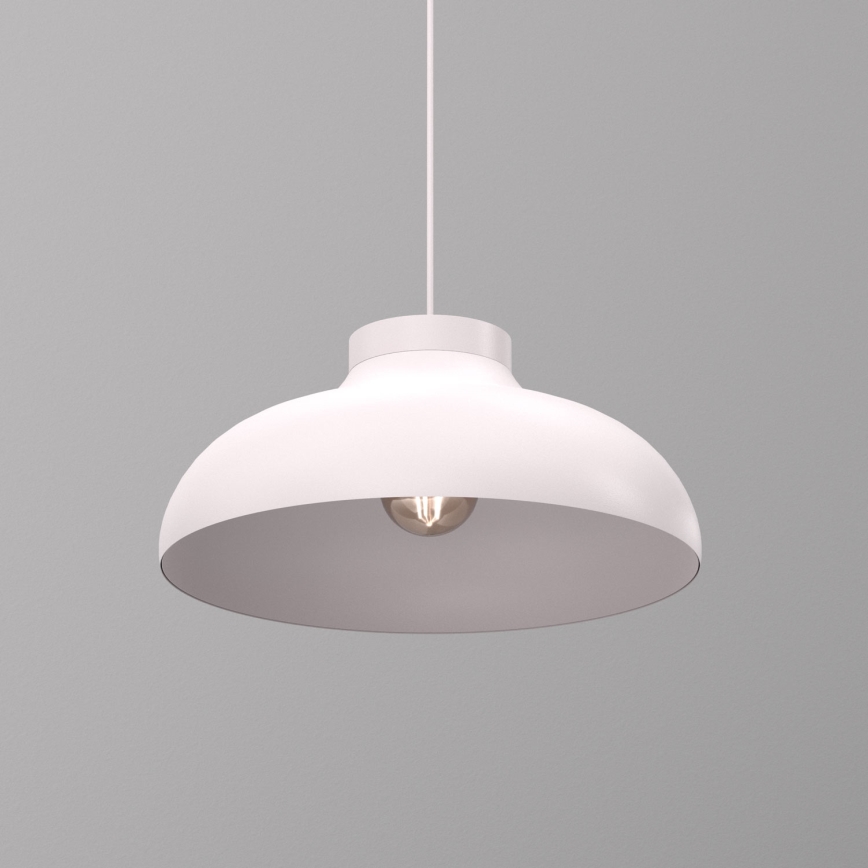 Lampadario a cavo BASCA 1xE27/15W/230V crema