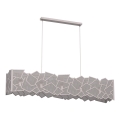 Lampadario a cavo CAMO 5xE27/15W/230V beige