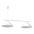 Lampadario a cavo CAPITAL 2xGX53/15W/230V bianco