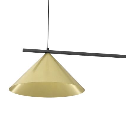 Lampadario a cavo CAPITAL 2xGX53/15W/230V oro