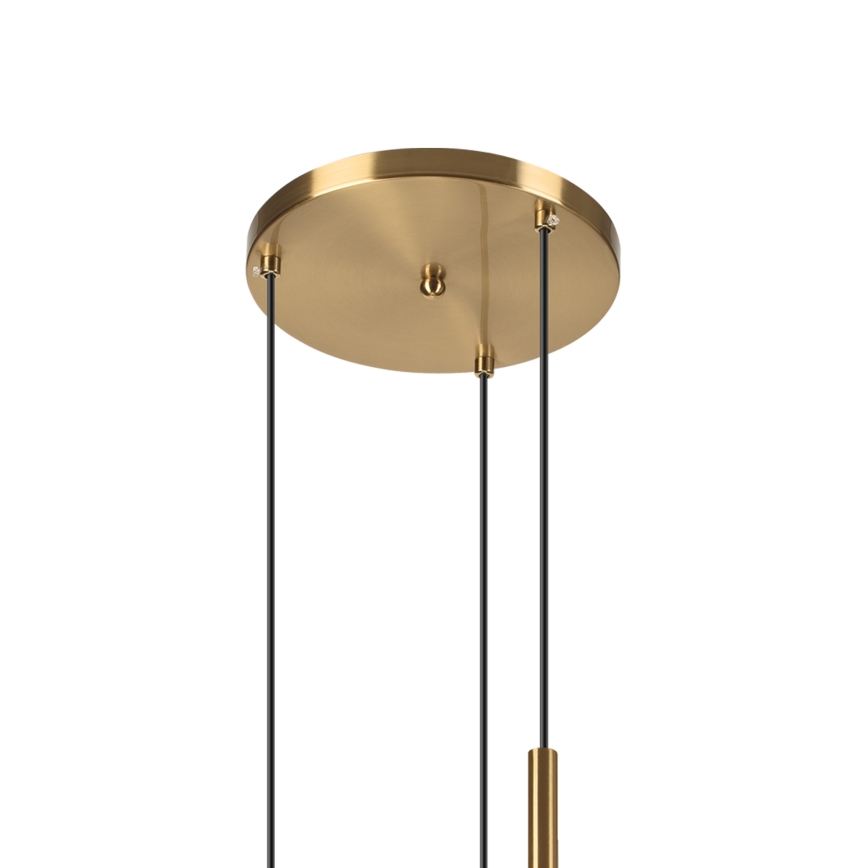 Lampadario a cavo CHITA 3xG9/5W/230V oro