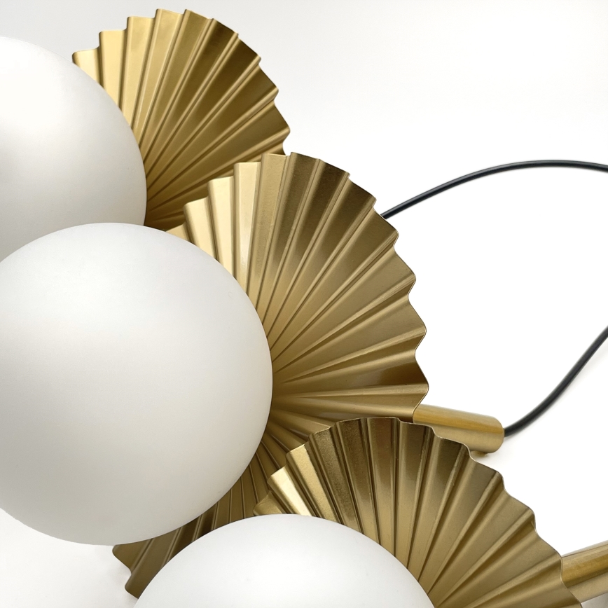 Lampadario a cavo CHITA 3xG9/5W/230V oro