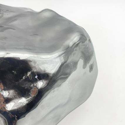 Lampadario a cavo CRISTAL 1xE14/15W/230V ottone/nero fumé