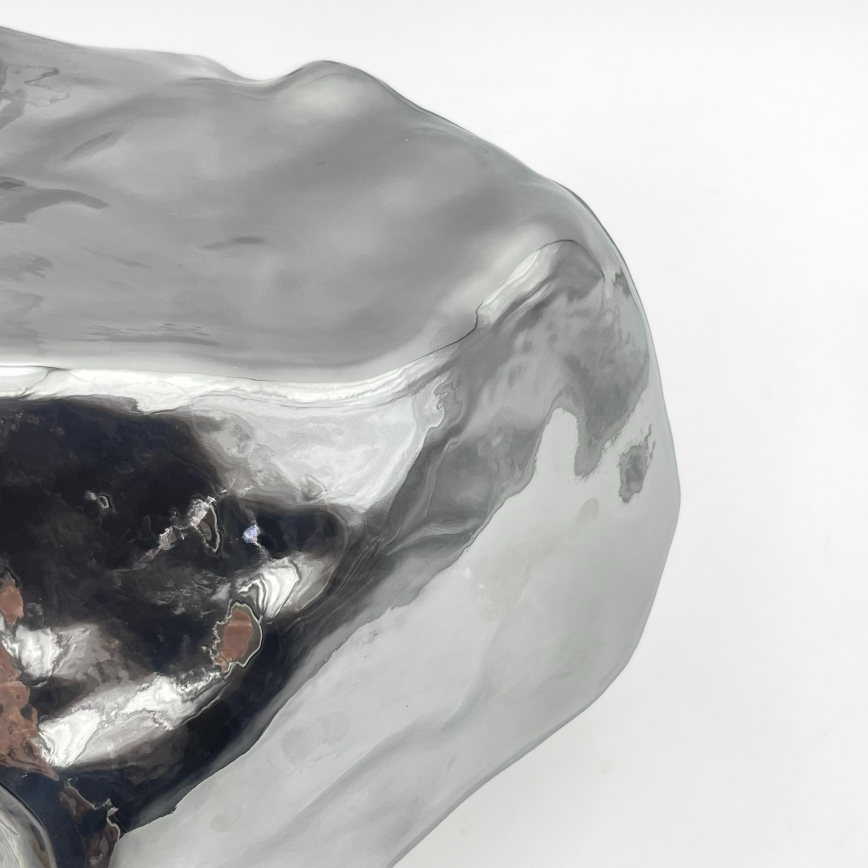 Lampadario a cavo CRISTAL 1xE14/15W/230V ottone/nero fumé