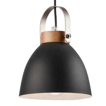 Lampadario a cavo DANIELLE 2xE27/60W/230V faggio