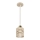 Lampadario a cavo ELEN 1xE27/35W/230V beige/oro