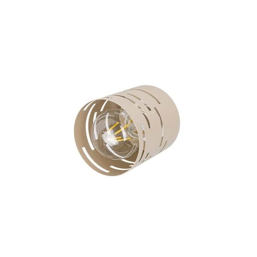 Lampadario a cavo ELEN 1xE27/35W/230V beige/oro