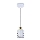 Lampadario a cavo ELEN 1xE27/35W/230V bianco/oro