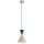 Lampadario a cavo ENTORI 1xE27/15W/230V beige/verde