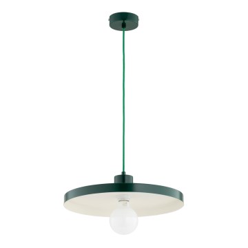 Lampadario a cavo ETERI 1xE27/15W/230V verde