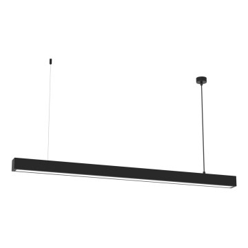 Lampadario a cavo LUNGO T8 1xG13/18W/230V nero