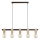 Lampadario a cavo MAXIM 5xE27/15W/230V nero/beige