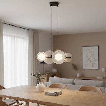 Lampadario a cavo MODELLO 4xG9/8W/230V bianco